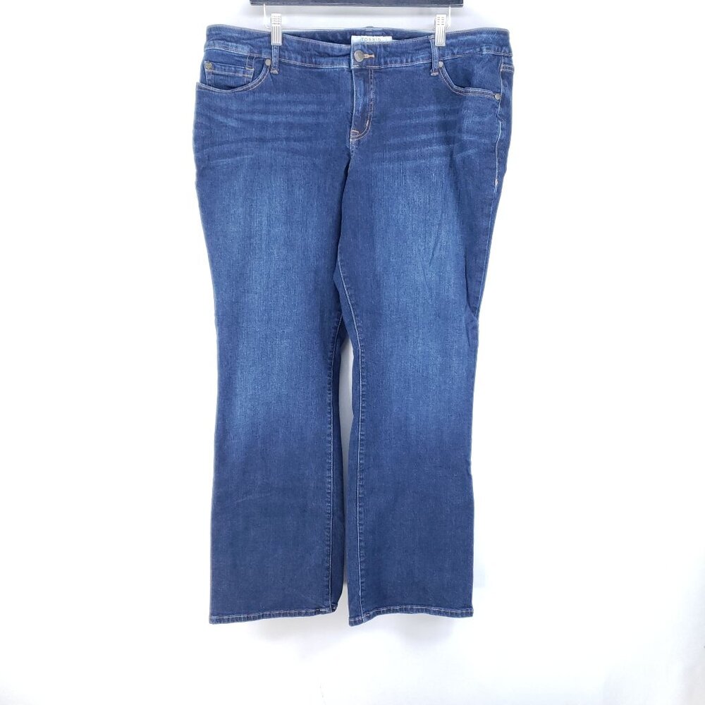 Torrid Relaxed Boot Jeans Women's Size 20R Dark Wash